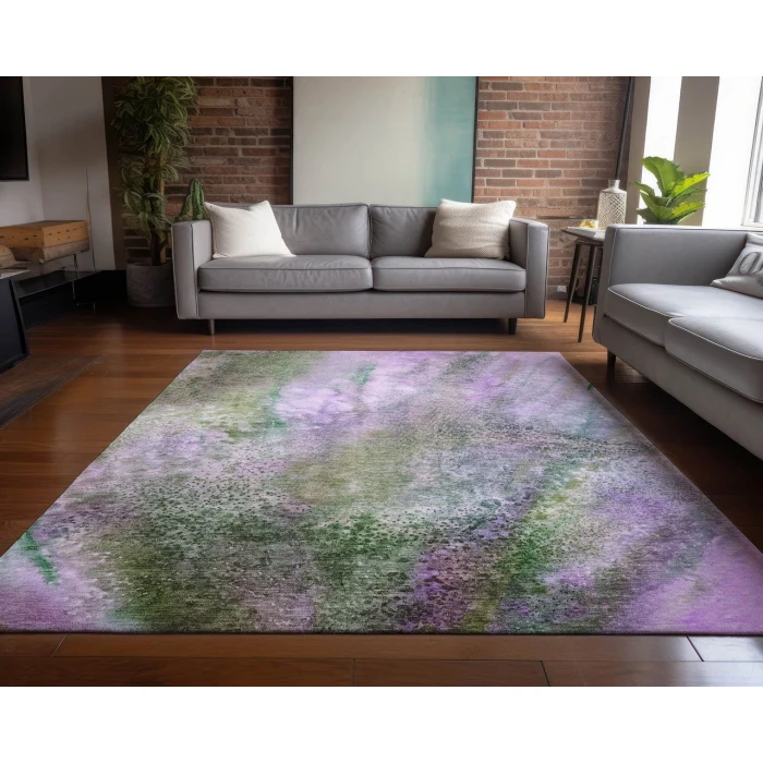 Chantille ACN505 Purple 9' x 12' Rug