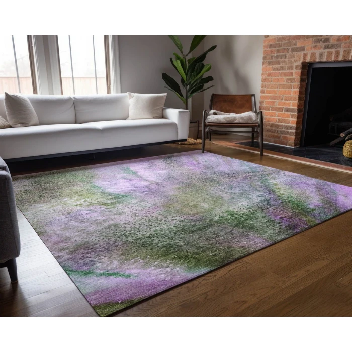 Chantille ACN505 Purple 9' x 12' Rug