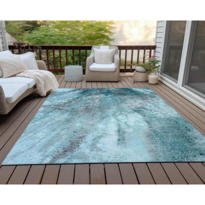 Chantille ACN505 Teal 9' x 12' Rug