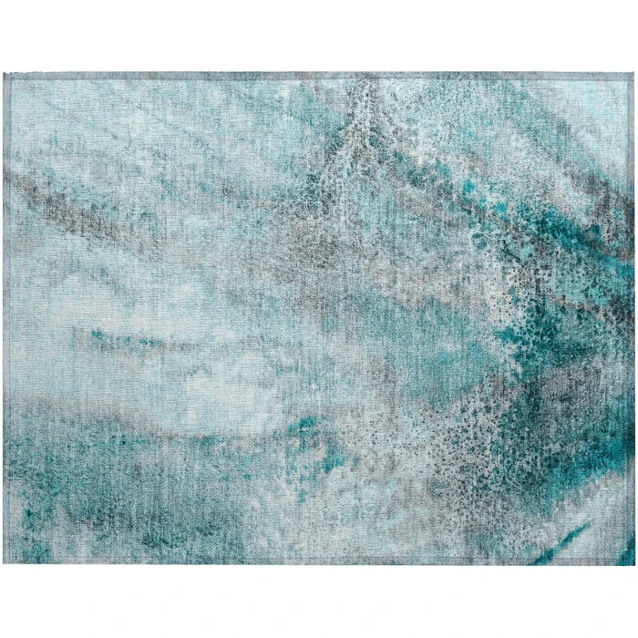 Chantille ACN505 Teal 1'8" x 2'6" Rug