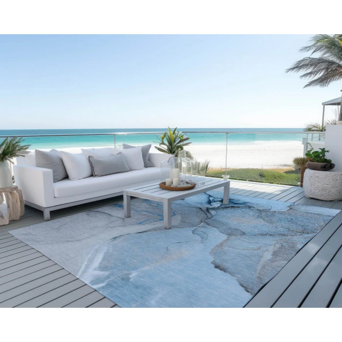 Chantille ACN506 Blue 8' x 10' Rug