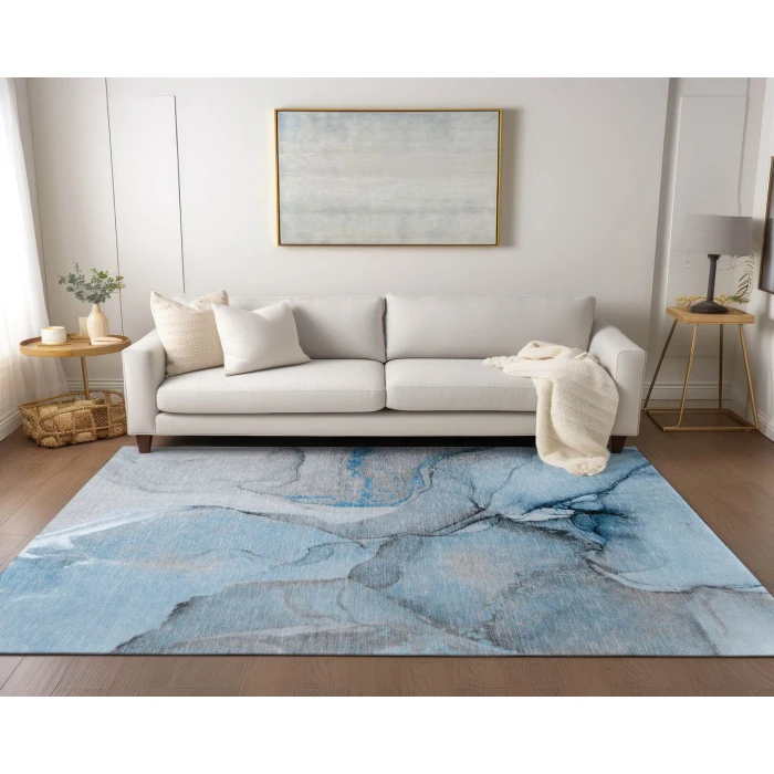 Chantille ACN506 Blue 8' x 10' Rug