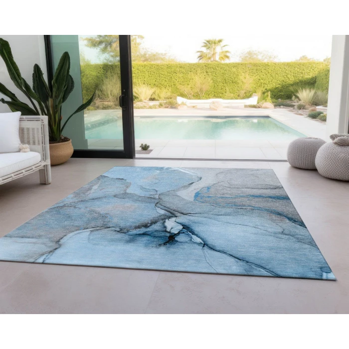 Chantille ACN506 Blue 8' x 10' Rug