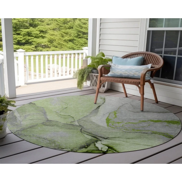 Chantille ACN506 Green 8' x 8' Rug