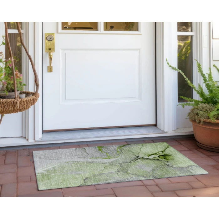 Chantille ACN506 Green 1'8" x 2'6" Rug