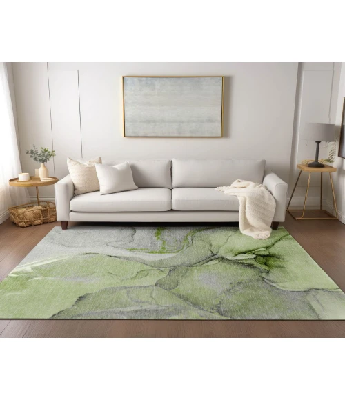 Chantille ACN506 Green 3' x 5' Rug