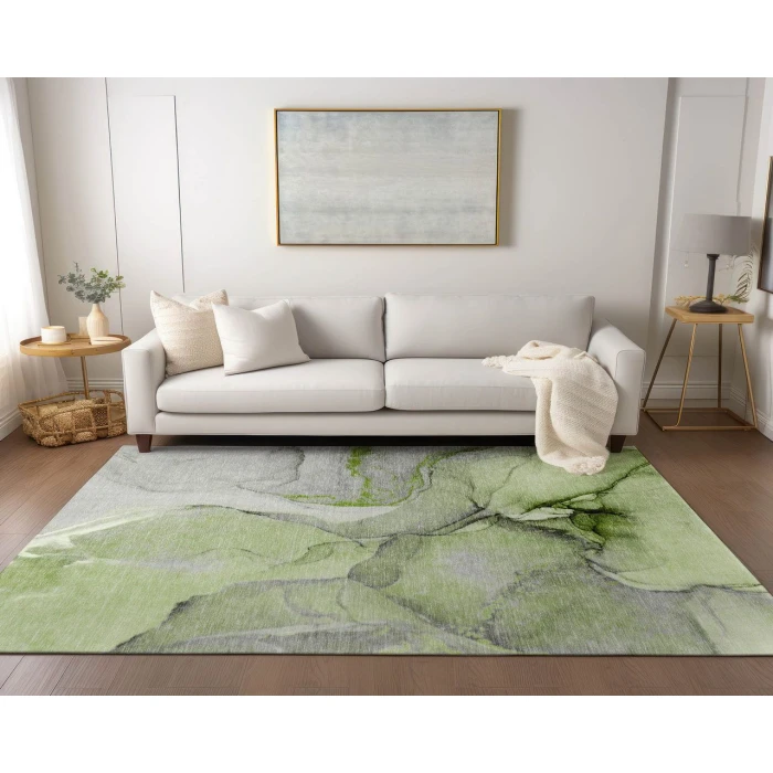 Chantille ACN506 Green 9' x 12' Rug