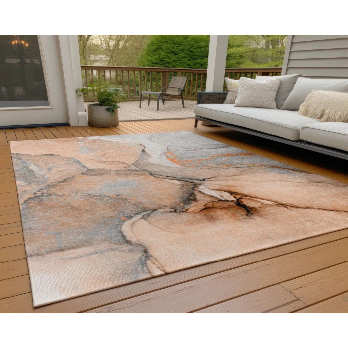 Chantille ACN506 Orange 9' x 12' Rug