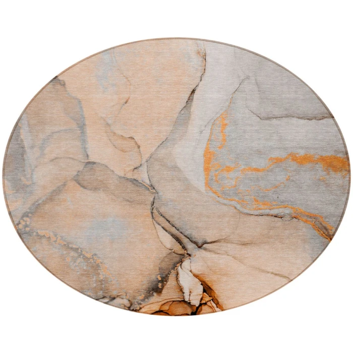 Chantille ACN506 Orange 8' x 8' Rug