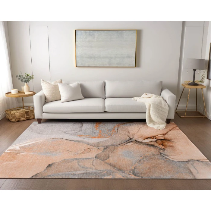 Chantille ACN506 Orange 9' x 12' Rug