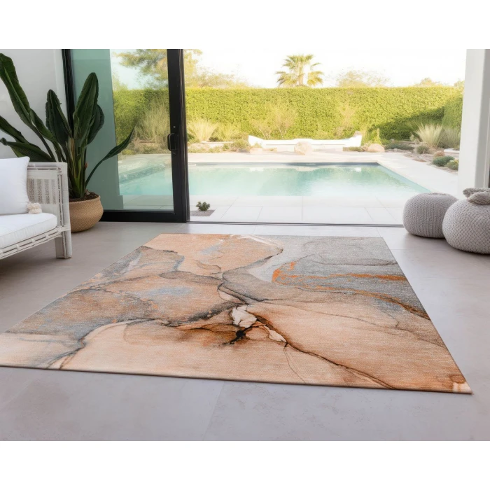 Chantille ACN506 Orange 9' x 12' Rug