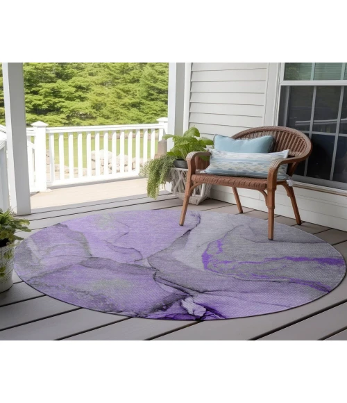 Chantille ACN506 Purple 8' x 8' Rug