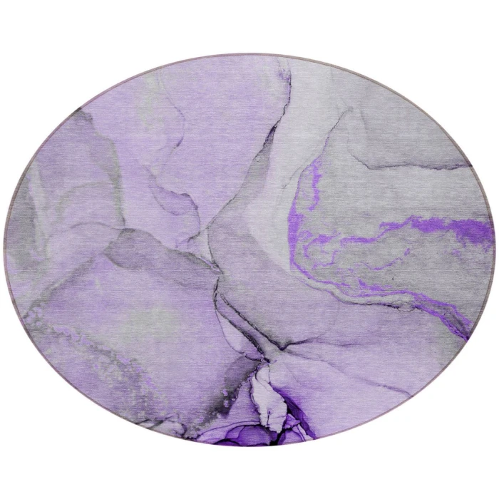 Chantille ACN506 Purple 8' x 8' Rug