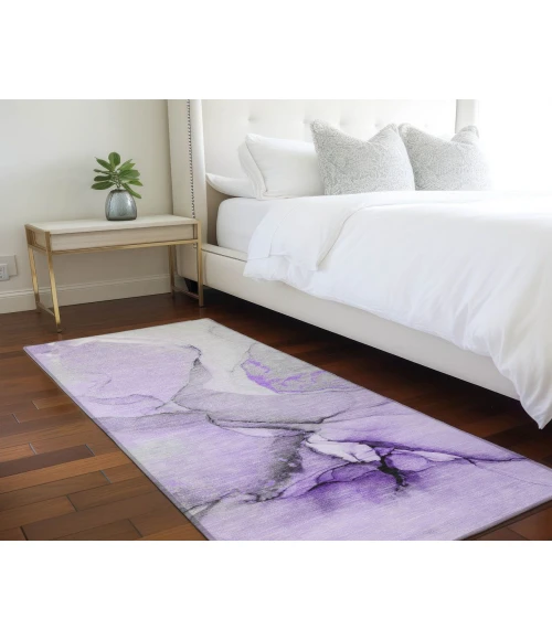 Chantille ACN506 Purple 2'3" x 7'6" Rug