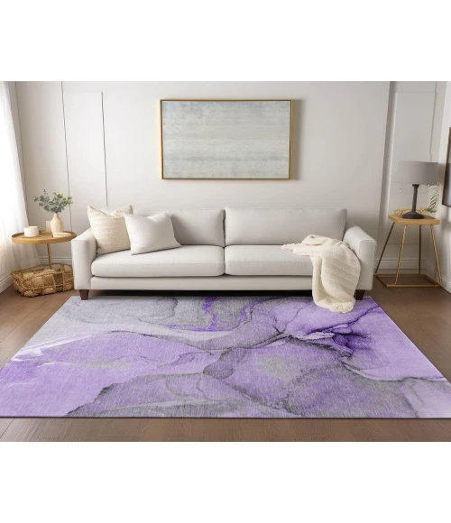 Chantille ACN506 Purple 2'6" x 3'10" Rug