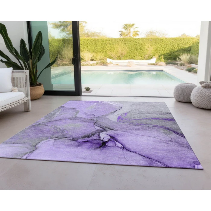 Chantille ACN506 Purple 9' x 12' Rug