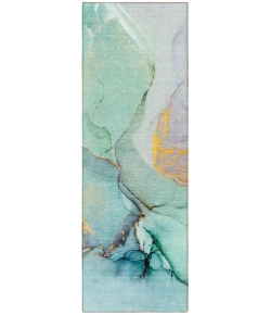 Addison Chantille ACN506 Teal 2 ft. 3 in. x 7 ft. 6 in. Runner Rug