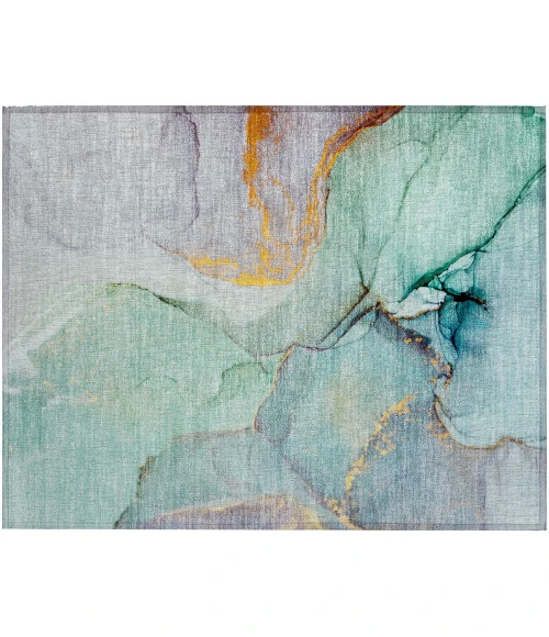Chantille ACN506 Teal 1'8" x 2'6" Rug