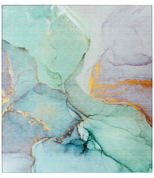 Chantille ACN506 Teal 2'6" x 3'10" Rug