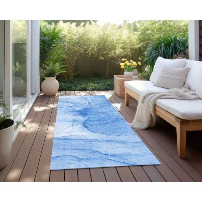 Chantille ACN507 Blue 2'3" x 7'6" Rug