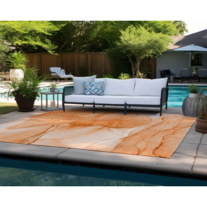 Chantille ACN507 Orange 2'6" x 3'10" Rug