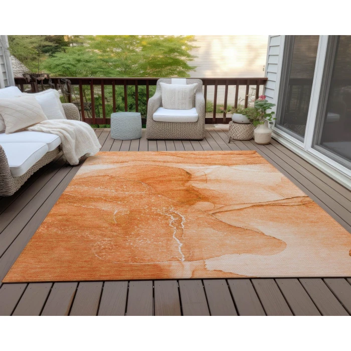 Chantille ACN507 Orange 2'6" x 3'10" Rug