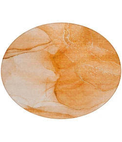 Addison Chantille ACN507 Orange 8 ft. x 8 ft. Round Rug