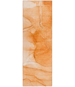 Addison Chantille ACN507 Orange 2 ft. 3 in. x 7 ft. 6 in. Runner Rug