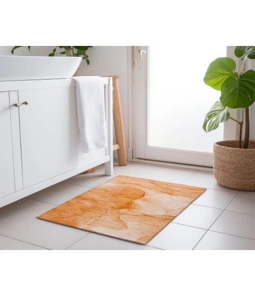 Chantille ACN507 Orange 1'8" x 2'6" Rug