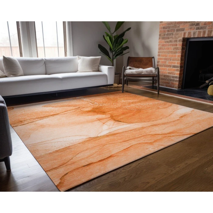 Chantille ACN507 Orange 2'6" x 3'10" Rug