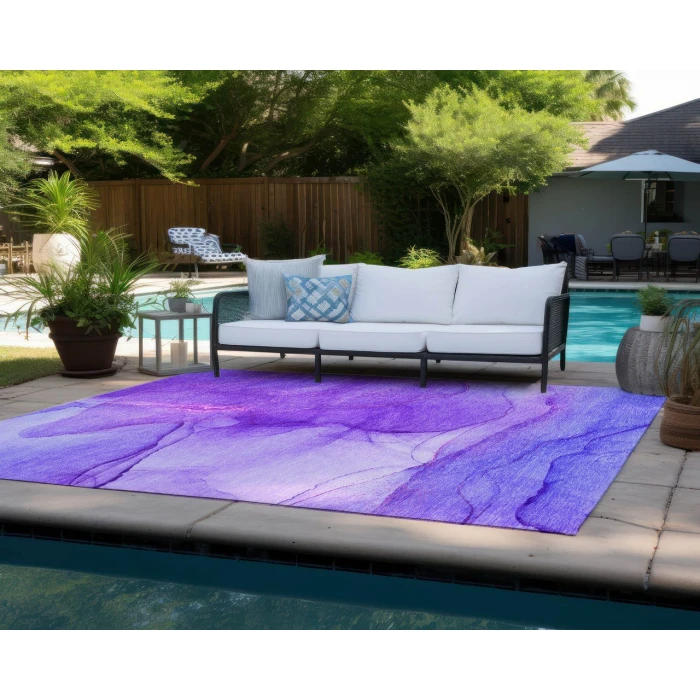 Chantille ACN507 Purple 8' x 10' Rug