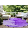 Chantille ACN507 Purple 8' x 8' Rug