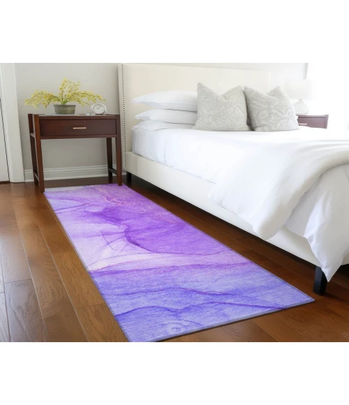 Chantille ACN507 Purple 2'3" x 7'6" Rug