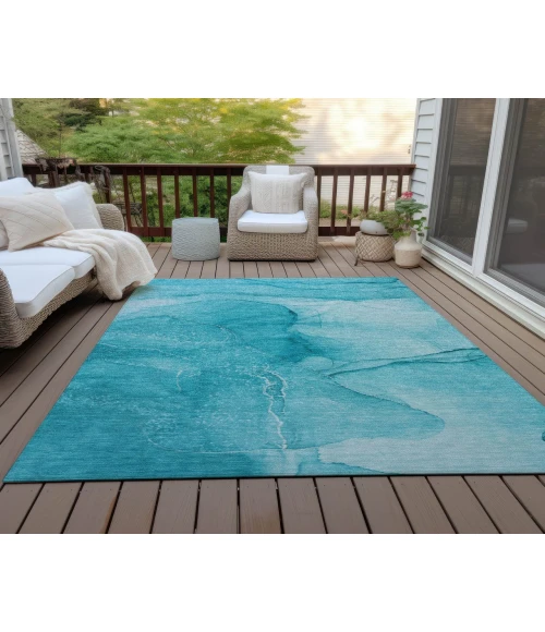 Chantille ACN507 Teal 5' x 7'6" Rug