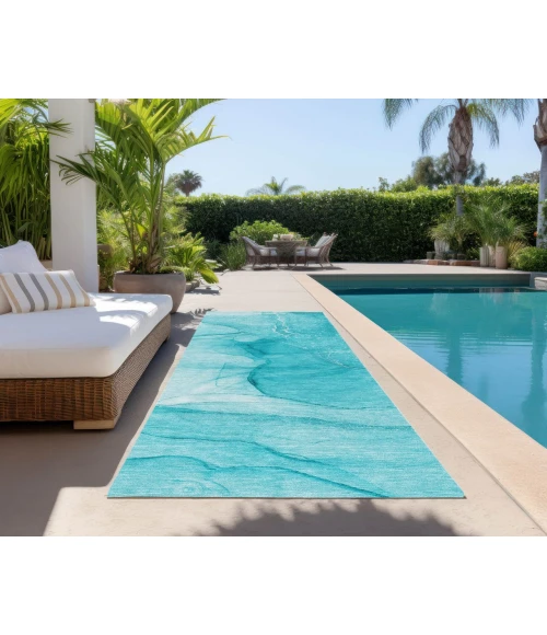 Chantille ACN507 Teal 2'3" x 7'6" Rug