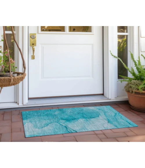 Chantille ACN507 Teal 1'8" x 2'6" Rug
