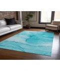 Chantille ACN507 Teal 5' x 7'6" Rug