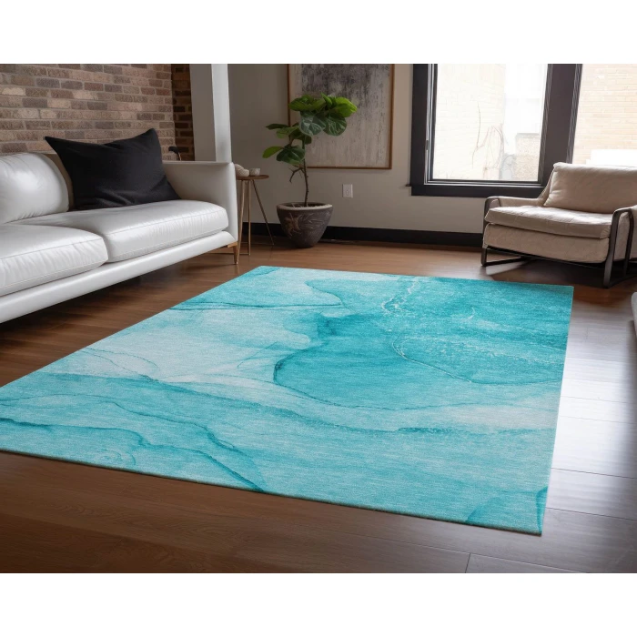Chantille ACN507 Teal 2'6" x 3'10" Rug