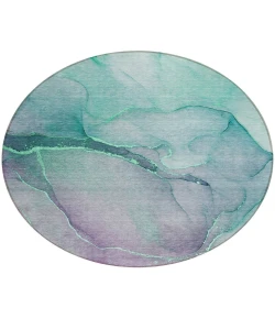 Addison Chantille ACN508 Aloe 8 ft. x 8 ft. Round Rug