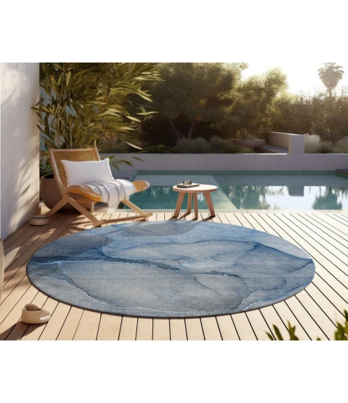 Chantille ACN508 Blue 8' x 8' Rug