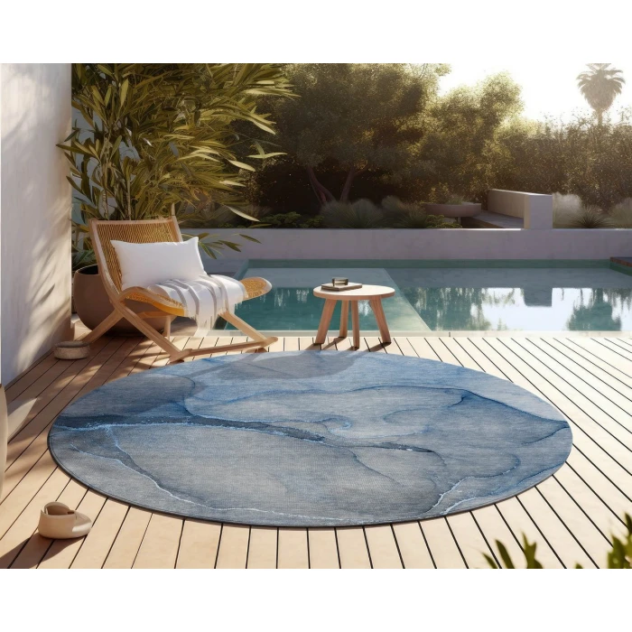 Chantille ACN508 Blue 8' x 8' Rug