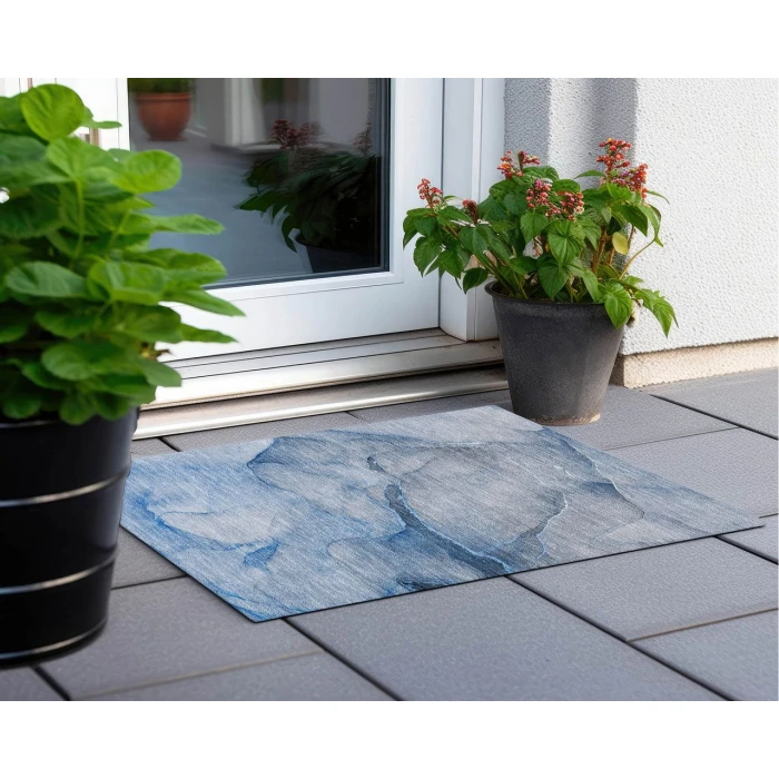 Chantille ACN508 Blue 1'8" x 2'6" Rug
