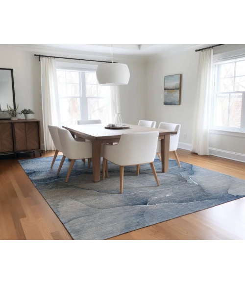 Chantille ACN508 Blue 10' x 14' Rug