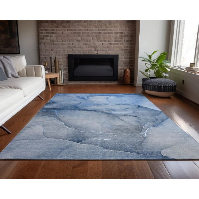 Chantille ACN508 Blue 9' x 12' Rug