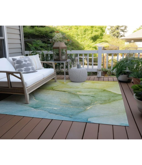 Chantille ACN508 Green 3' x 5' Rug