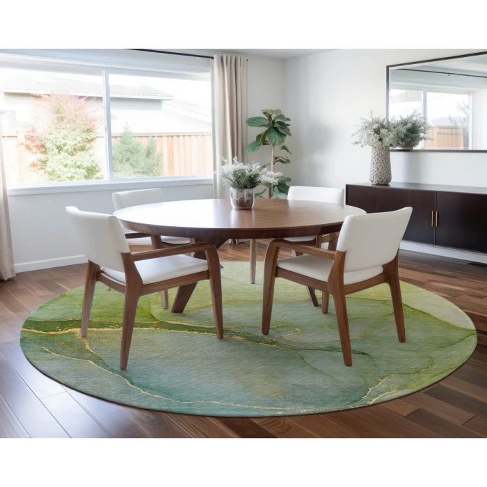 Chantille ACN508 Green 8' x 8' Rug