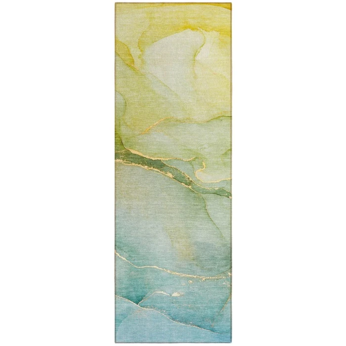 Chantille ACN508 Green 2'3" x 7'6" Rug