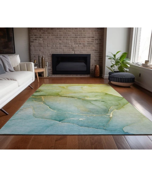 Chantille ACN508 Green 3' x 5' Rug