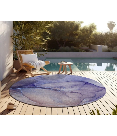 Chantille ACN508 Navy 8' x 8' Rug