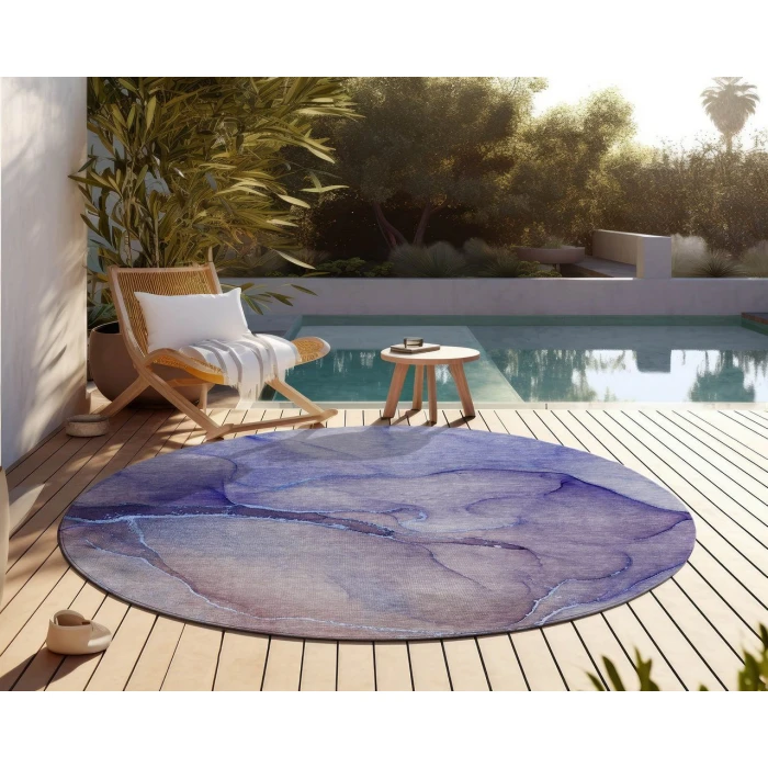 Chantille ACN508 Navy 8' x 8' Rug